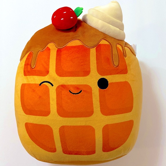 NWT Squishmallows 12” Weaver the Waffle. - Picture 1 of 5